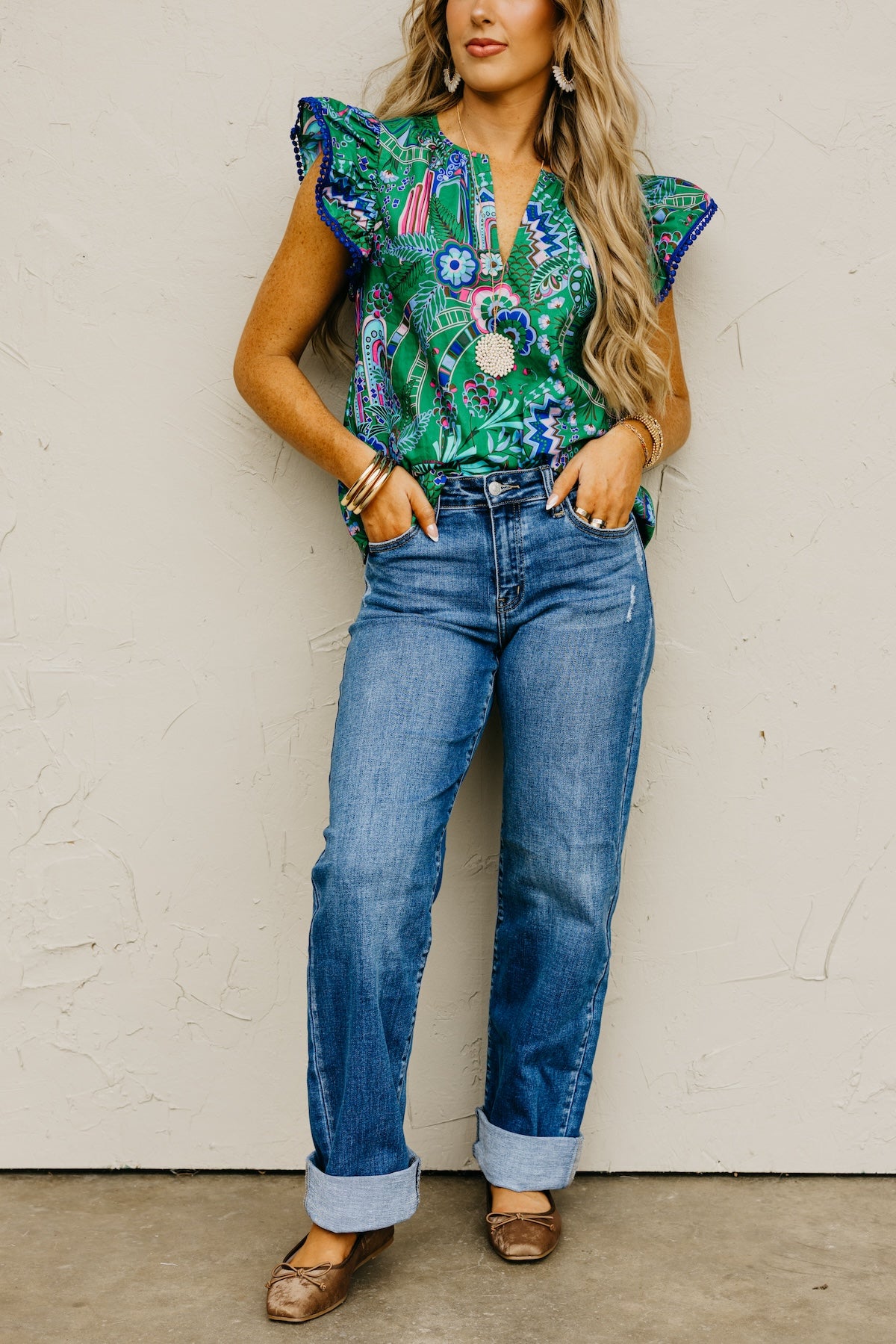 Kan Can Denim | High Rise Wide Leg Denim