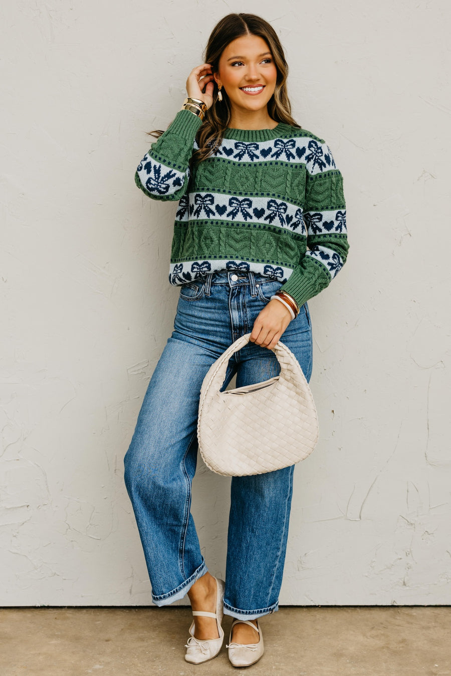 The Lilith Bow Sweater
