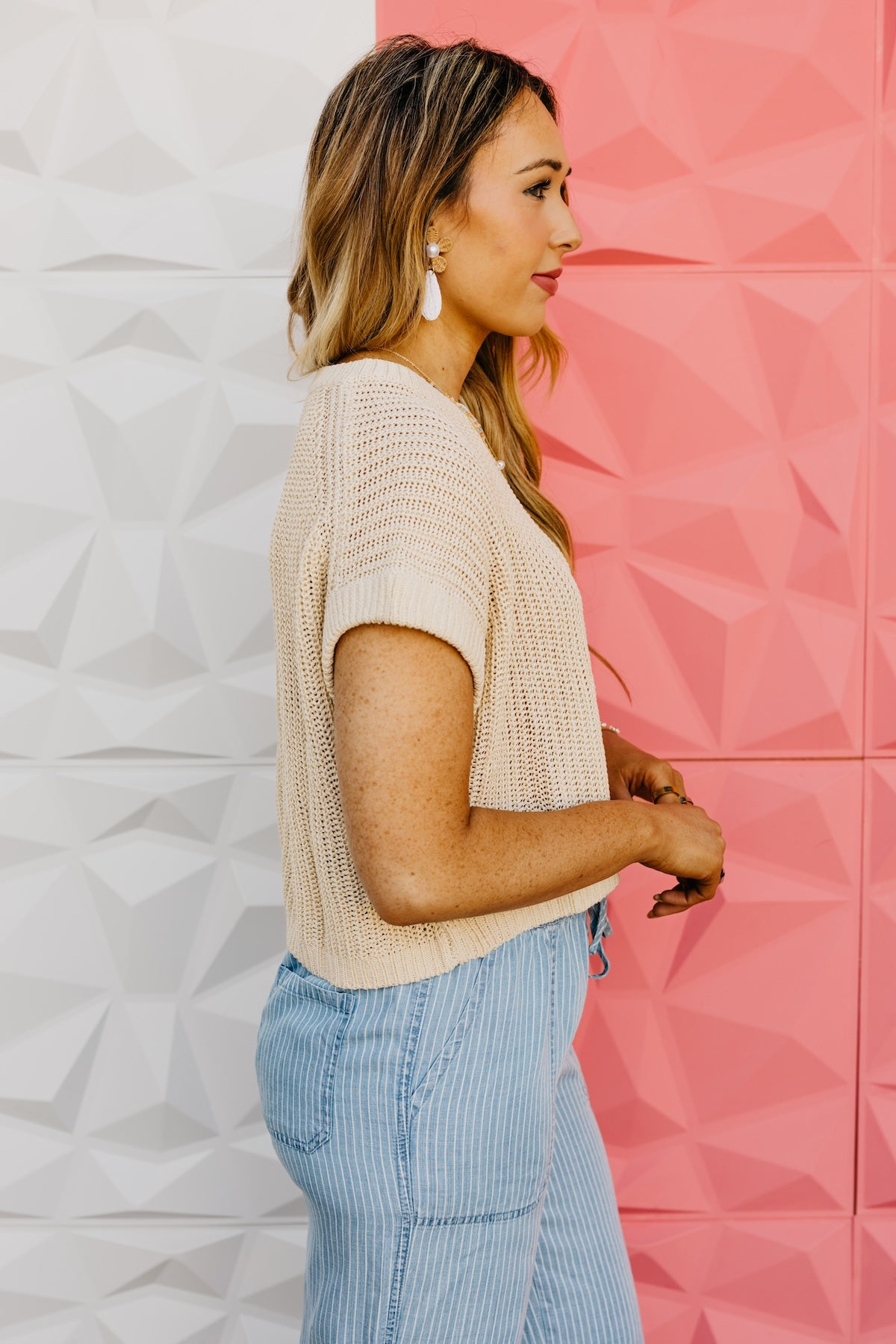 The Nixon Dolman Sleeve Sweater Top