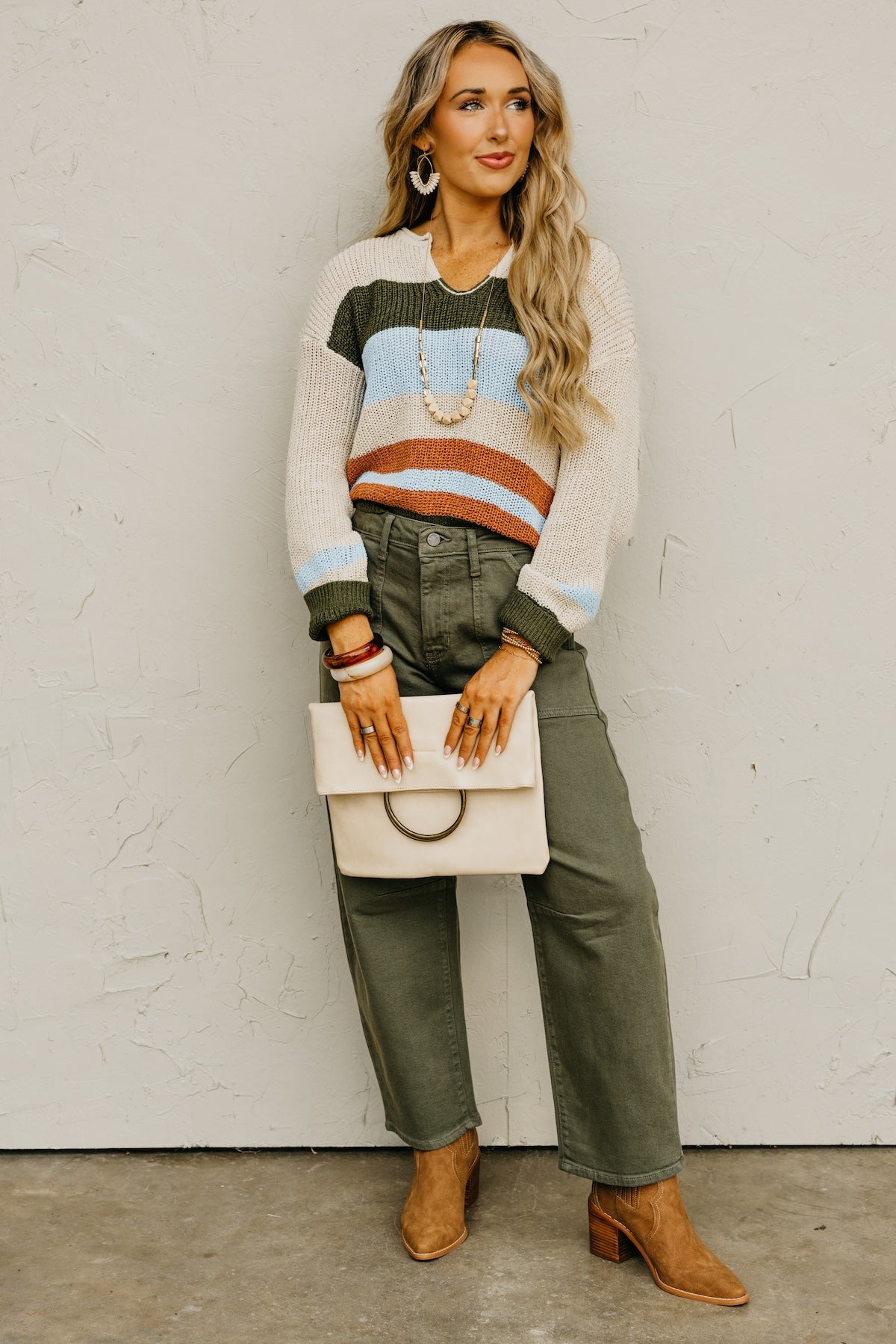 The Britamay Striped Sweater