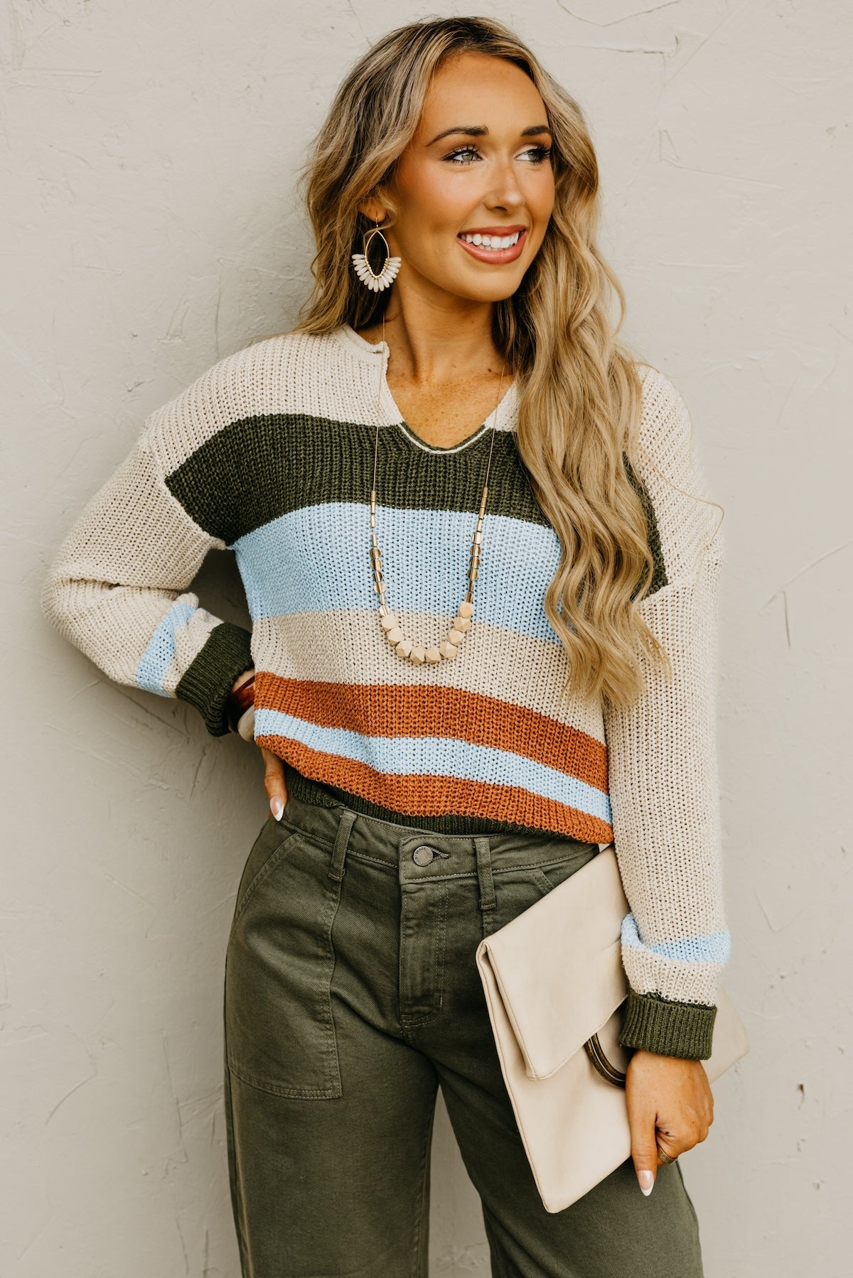 The Britamay Striped Sweater