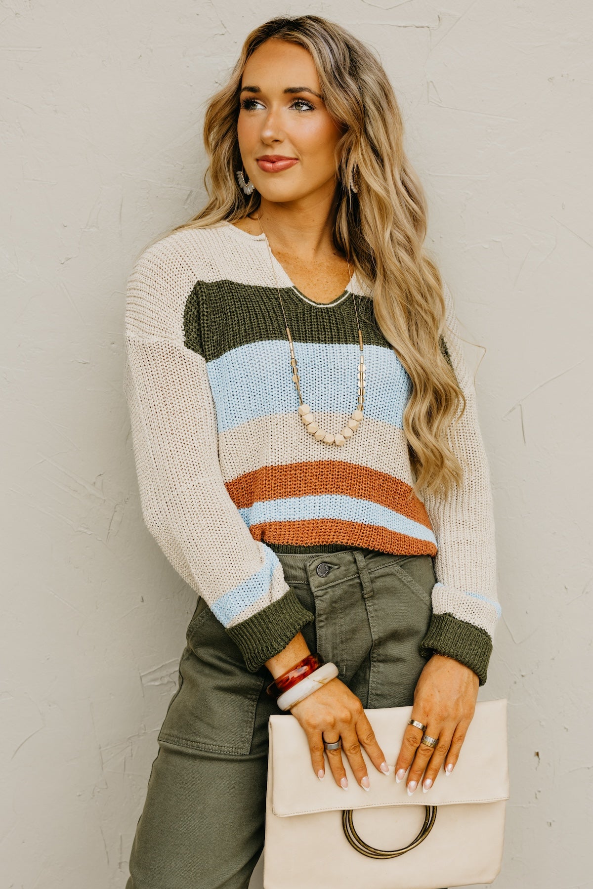 The Britamay Striped Sweater