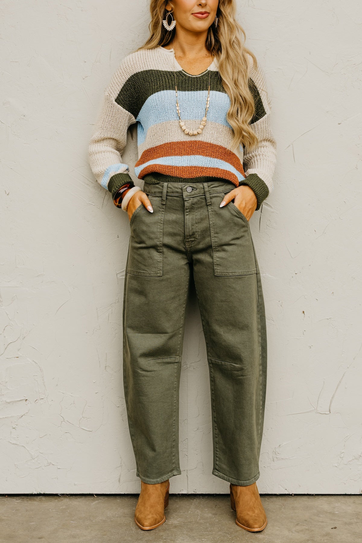 Just Black Denim | The Jenny Utility Barrel Denim