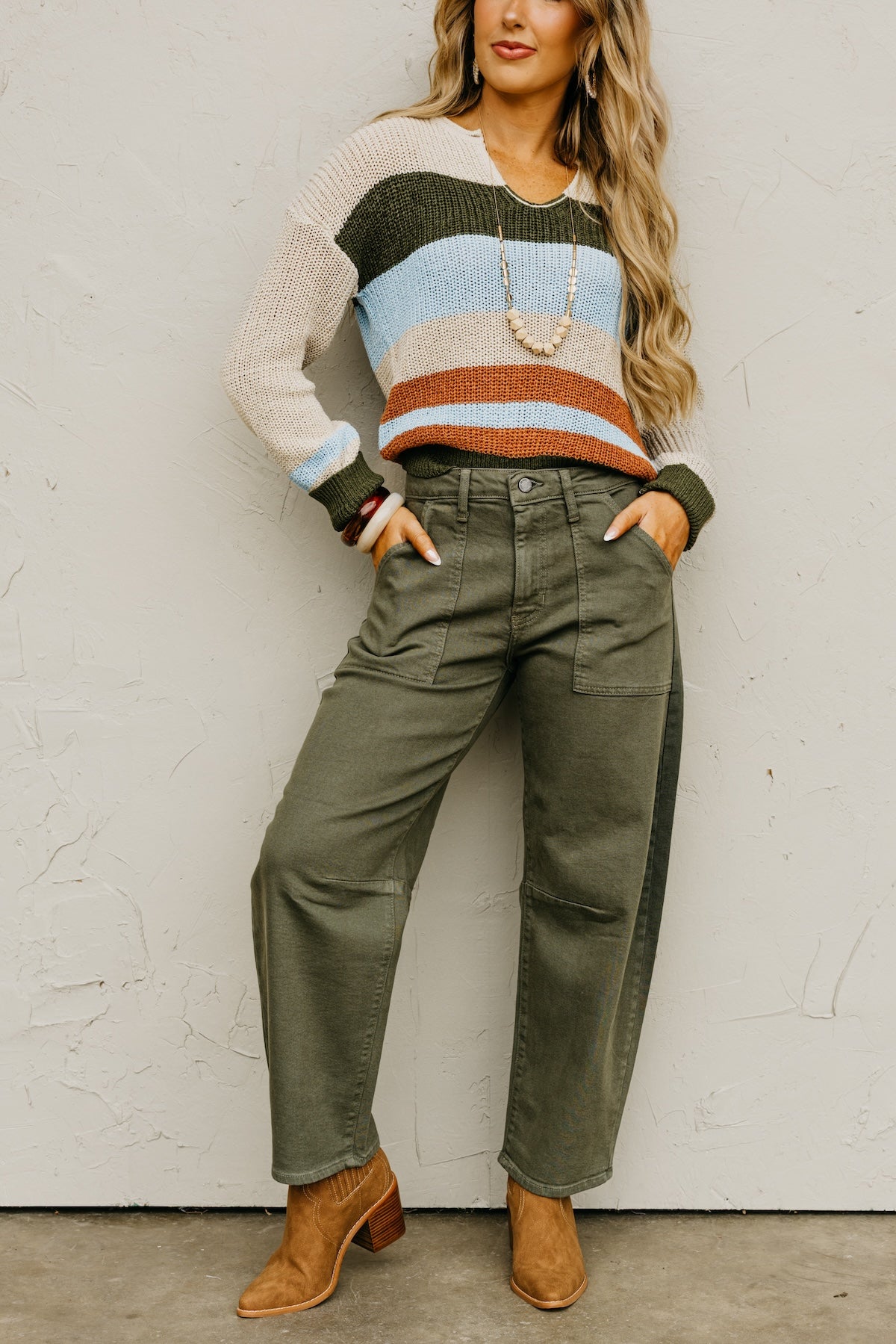 Just Black Denim | The Jenny Utility Barrel Denim