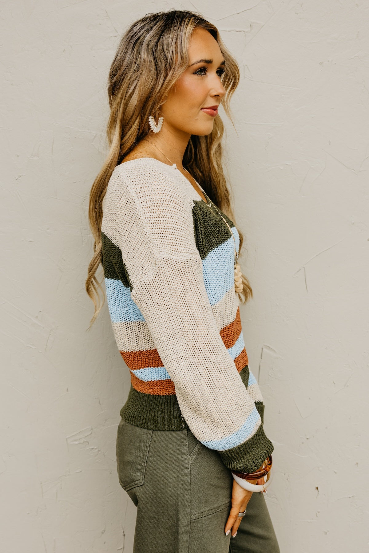 The Britamay Striped Sweater