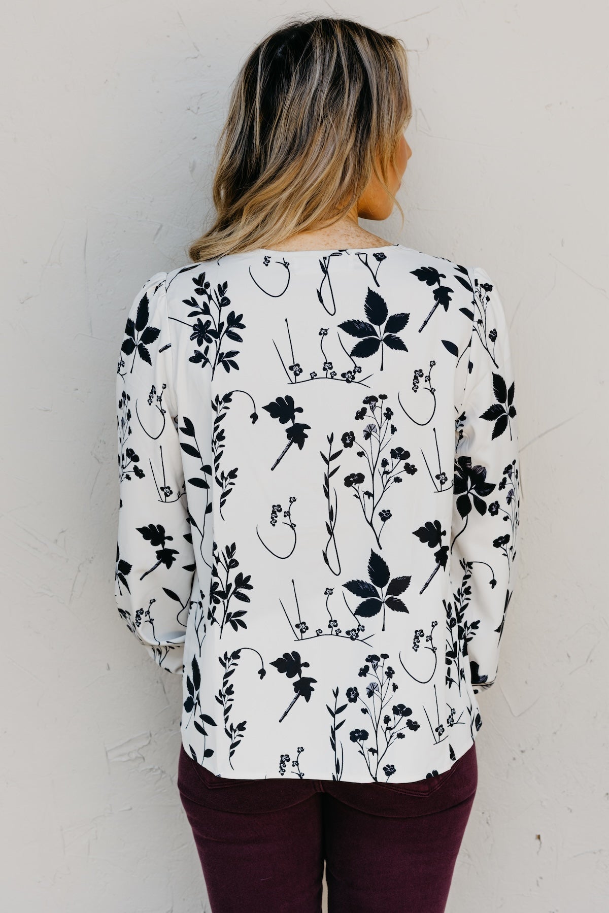 The Rae Floral Long Sleeve Blouse