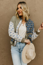 The Saul Paisley Print Quilted Jacket