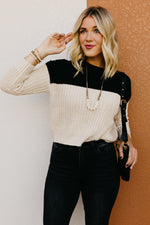 The Roddy Color Block Sweater