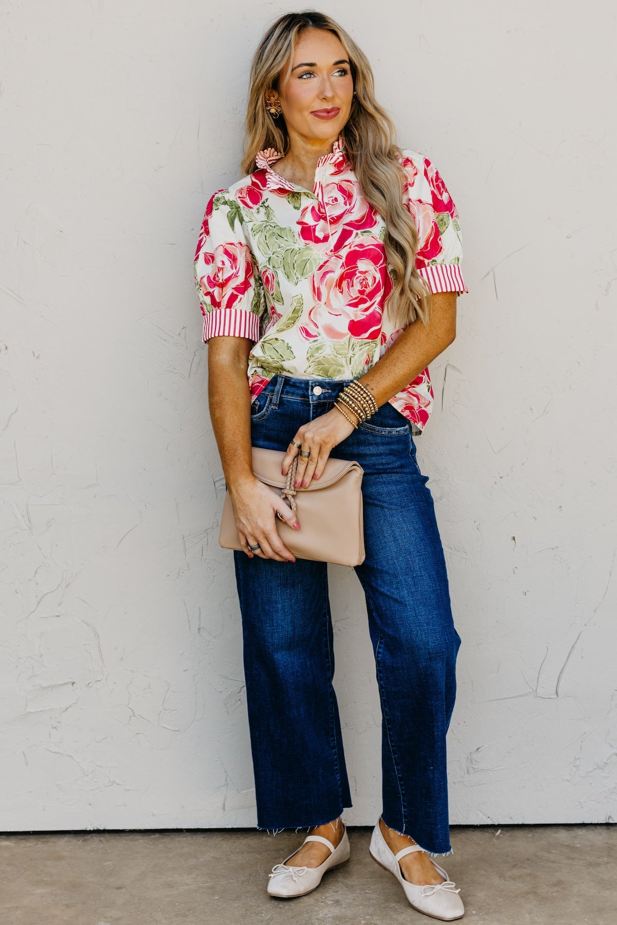 The CarrieAnne Floral Top