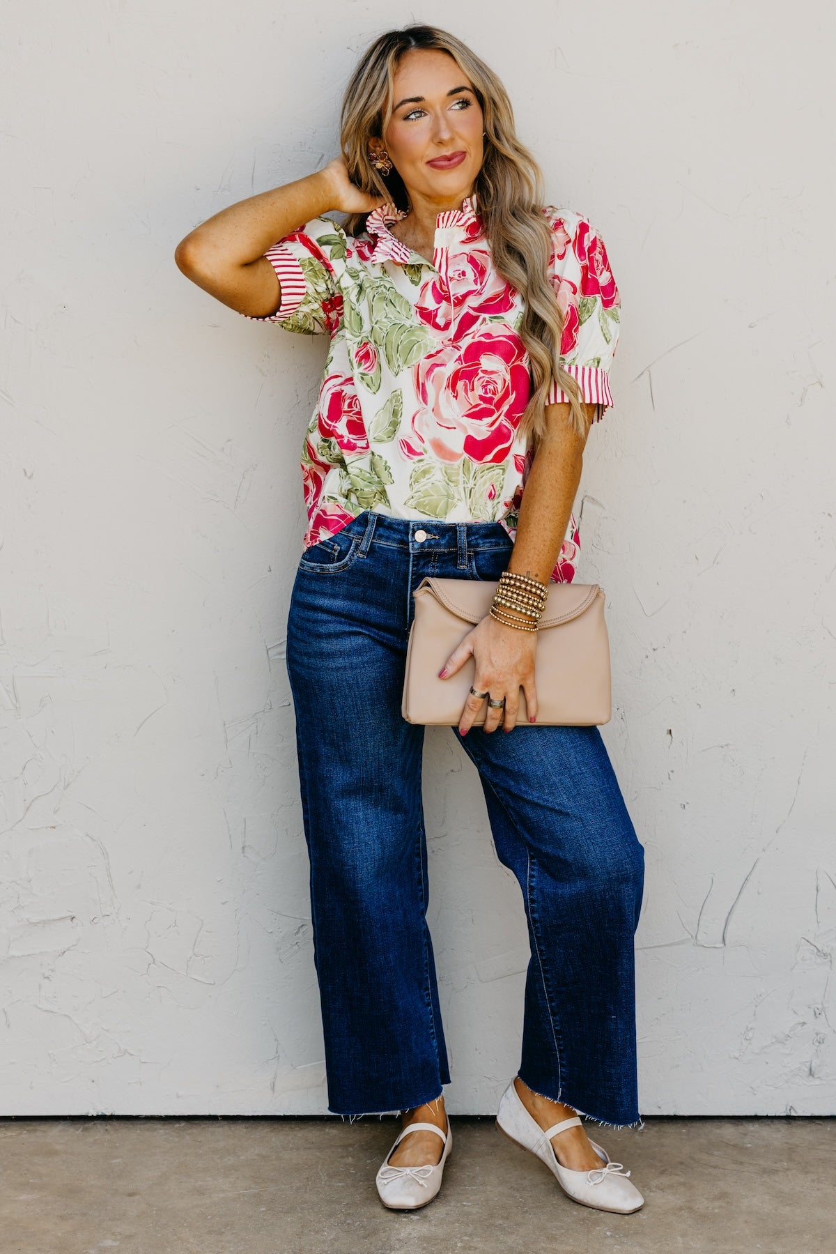 The CarrieAnne Floral Top