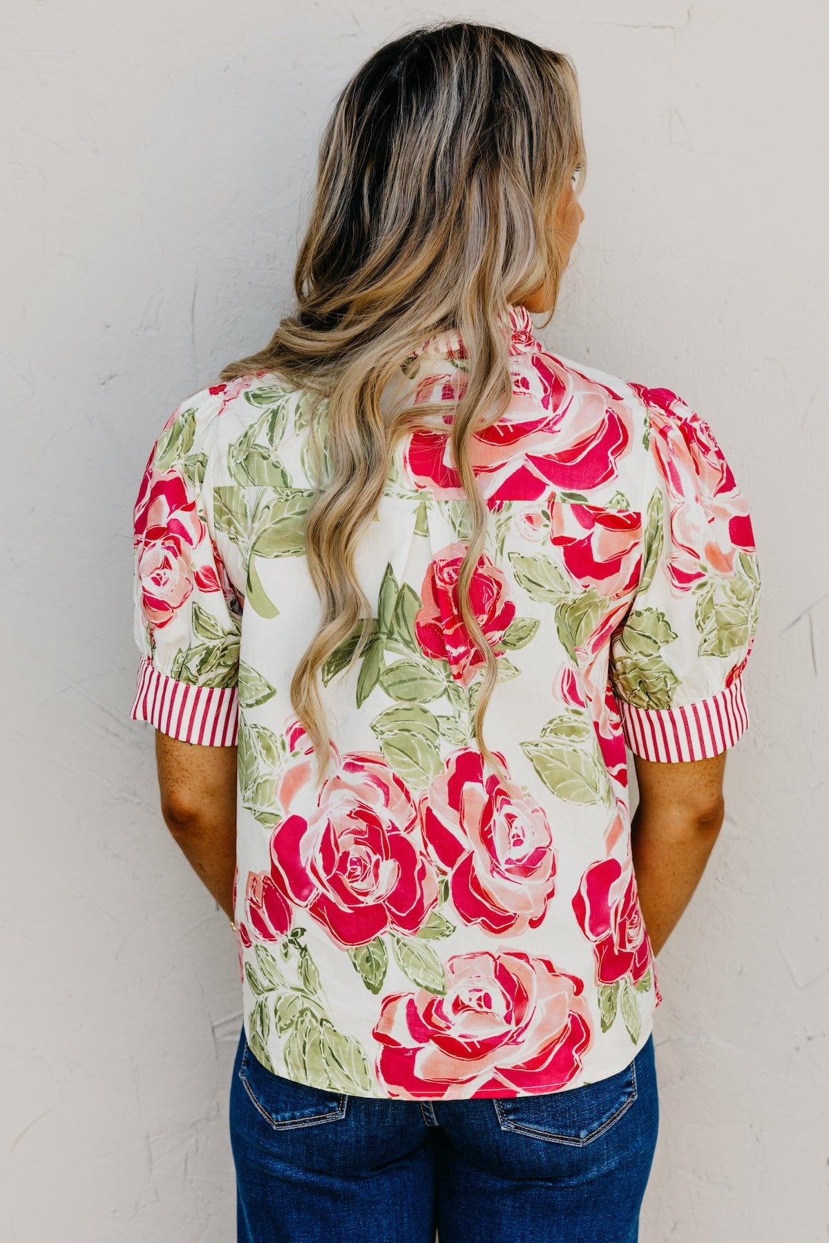 The CarrieAnne Floral Top