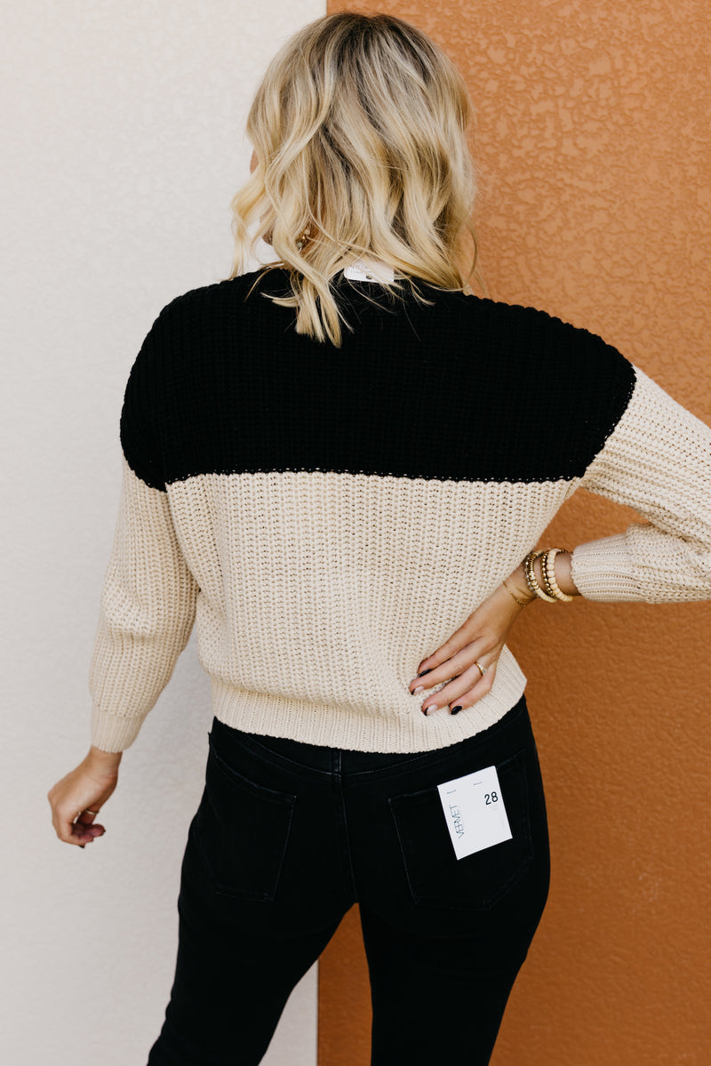 The Roddy Color Block Sweater
