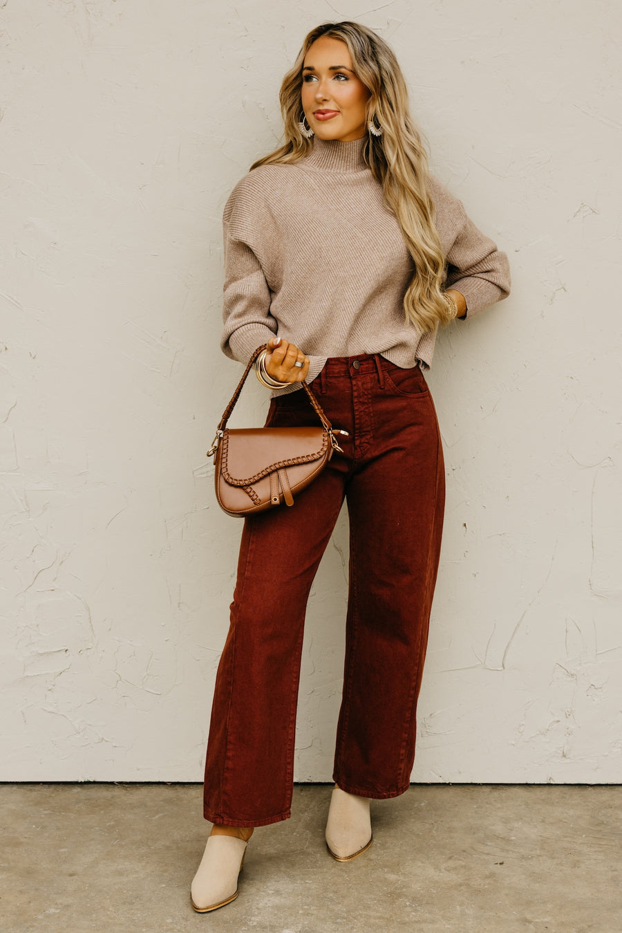 The Cyrus Diagonal Ribbed Sweater