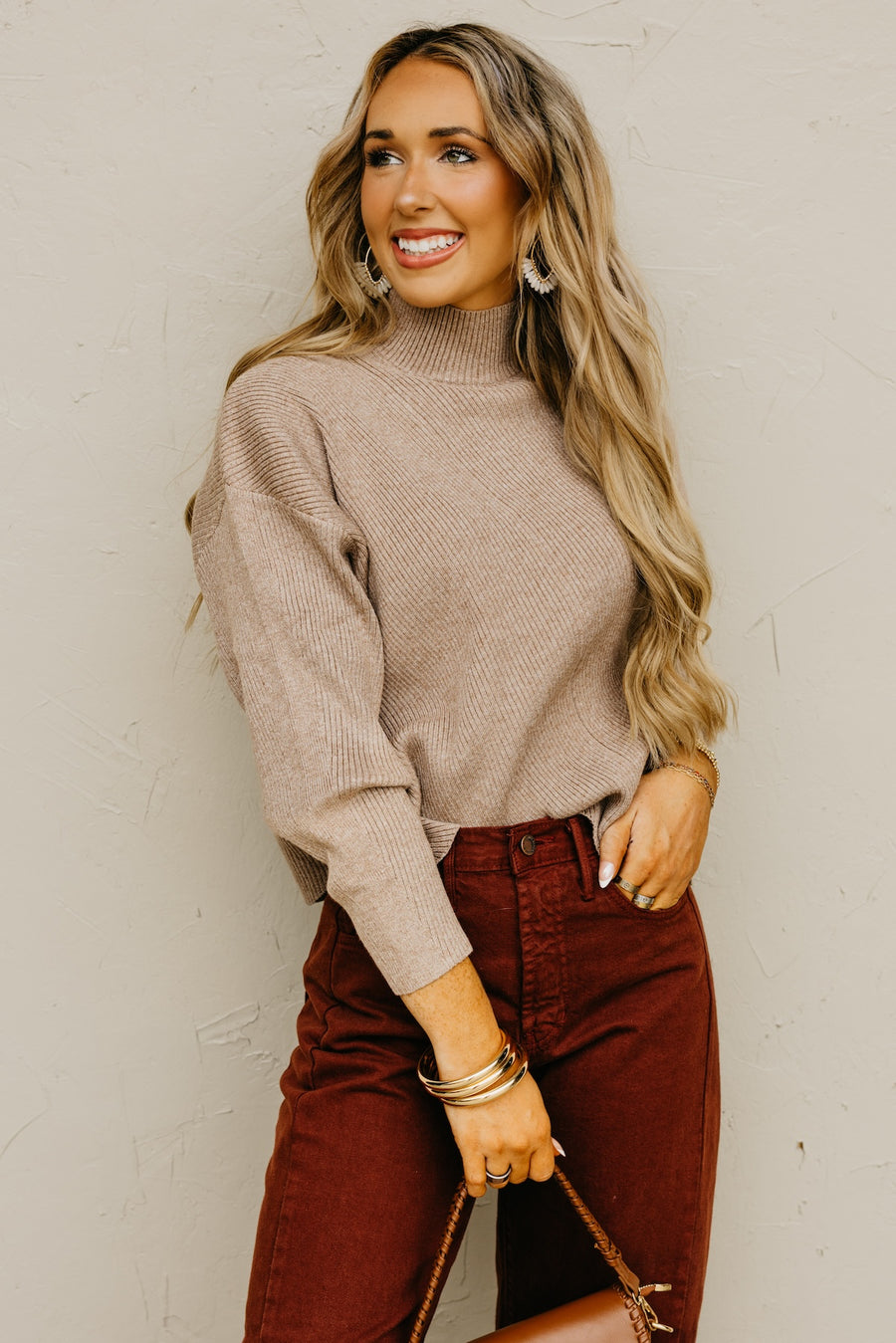 The Cyrus Diagonal Ribbed Sweater