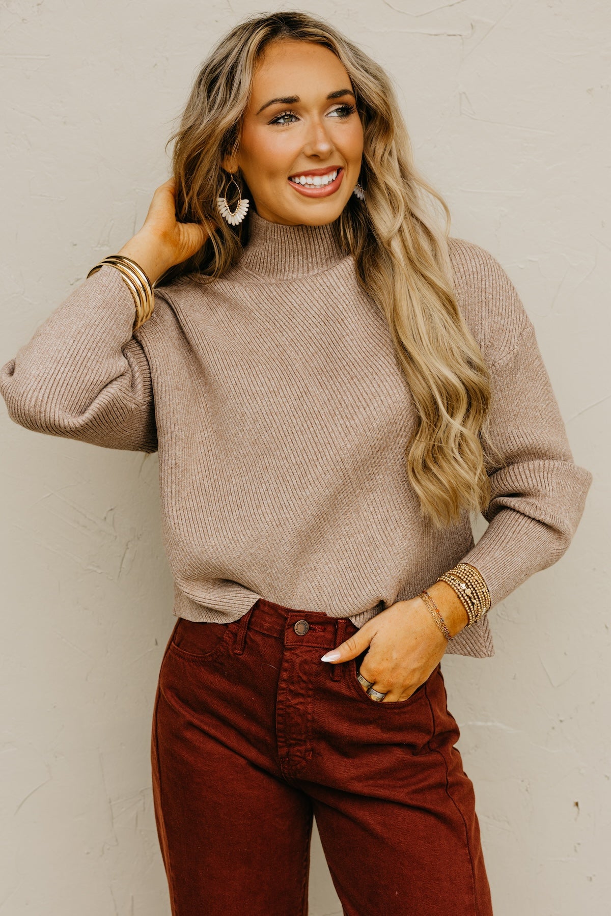 The Cyrus Diagonal Ribbed Sweater