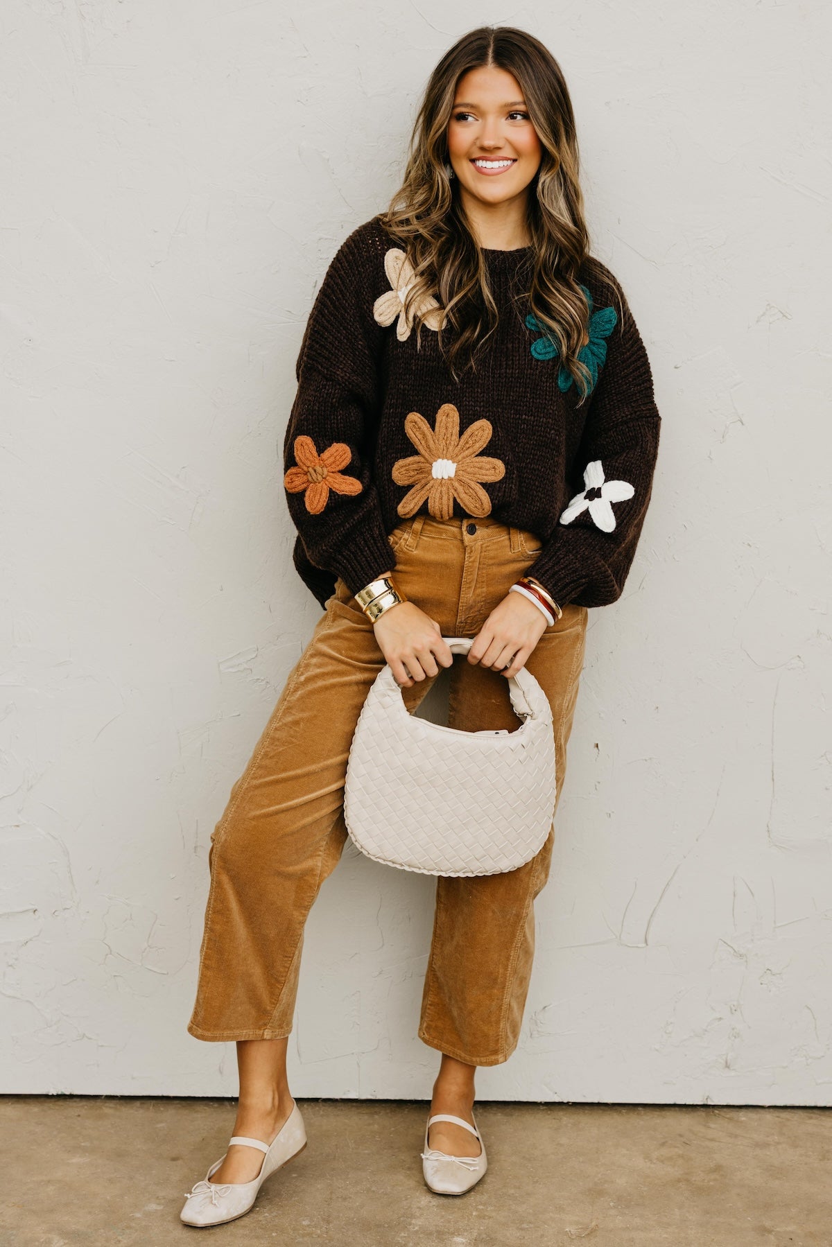 The Kaelyn Floral Sweater