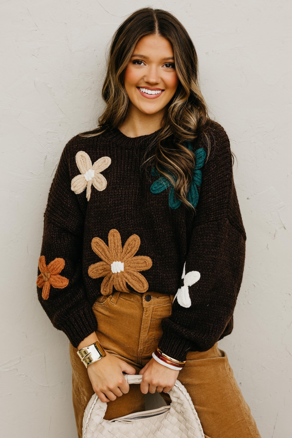 The Kaelyn Floral Sweater