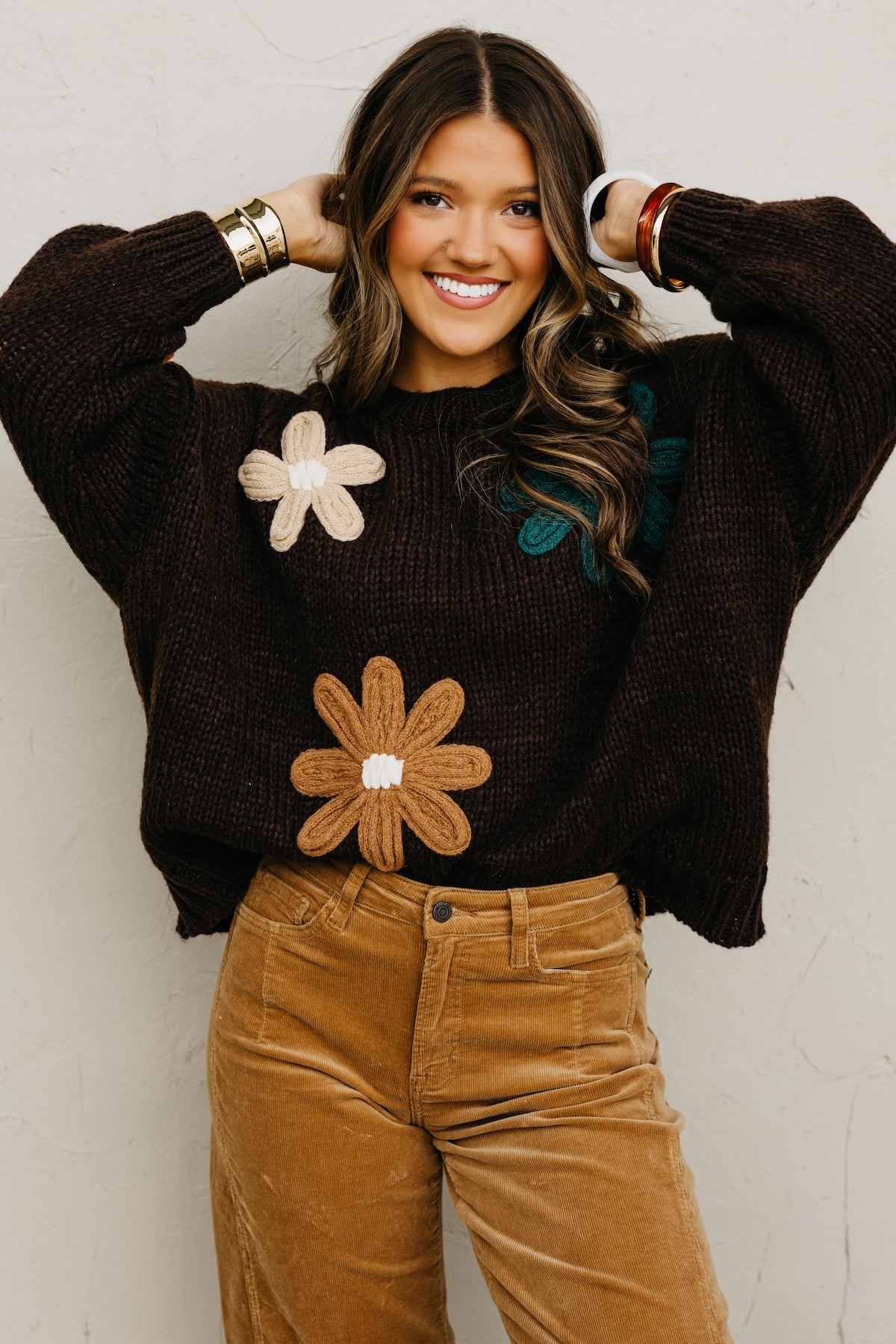 The Kaelyn Floral Sweater