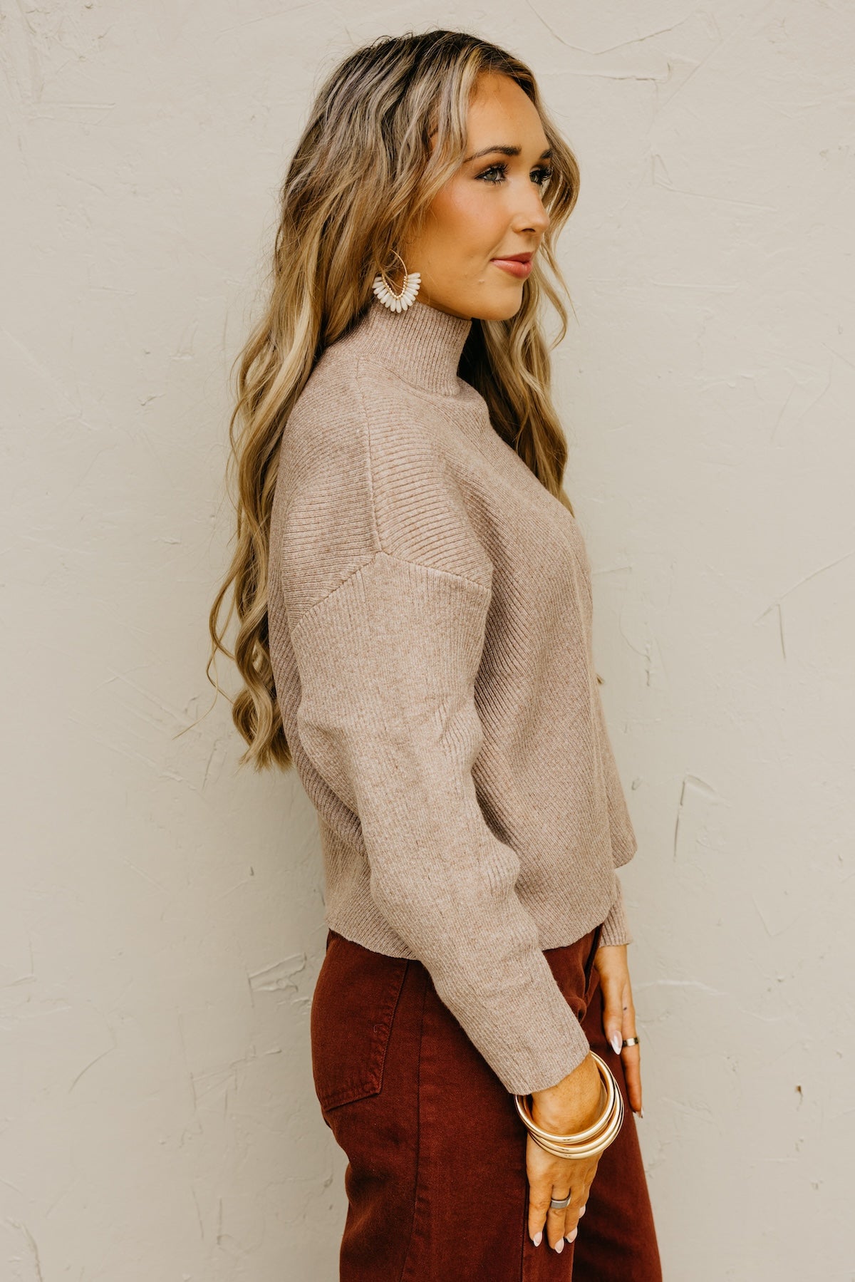 The Cyrus Diagonal Ribbed Sweater