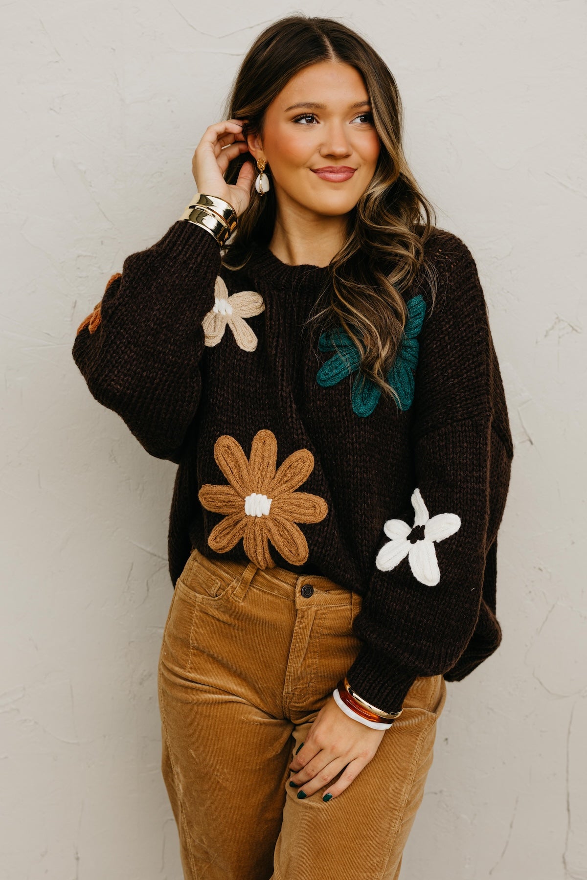 The Kaelyn Floral Sweater