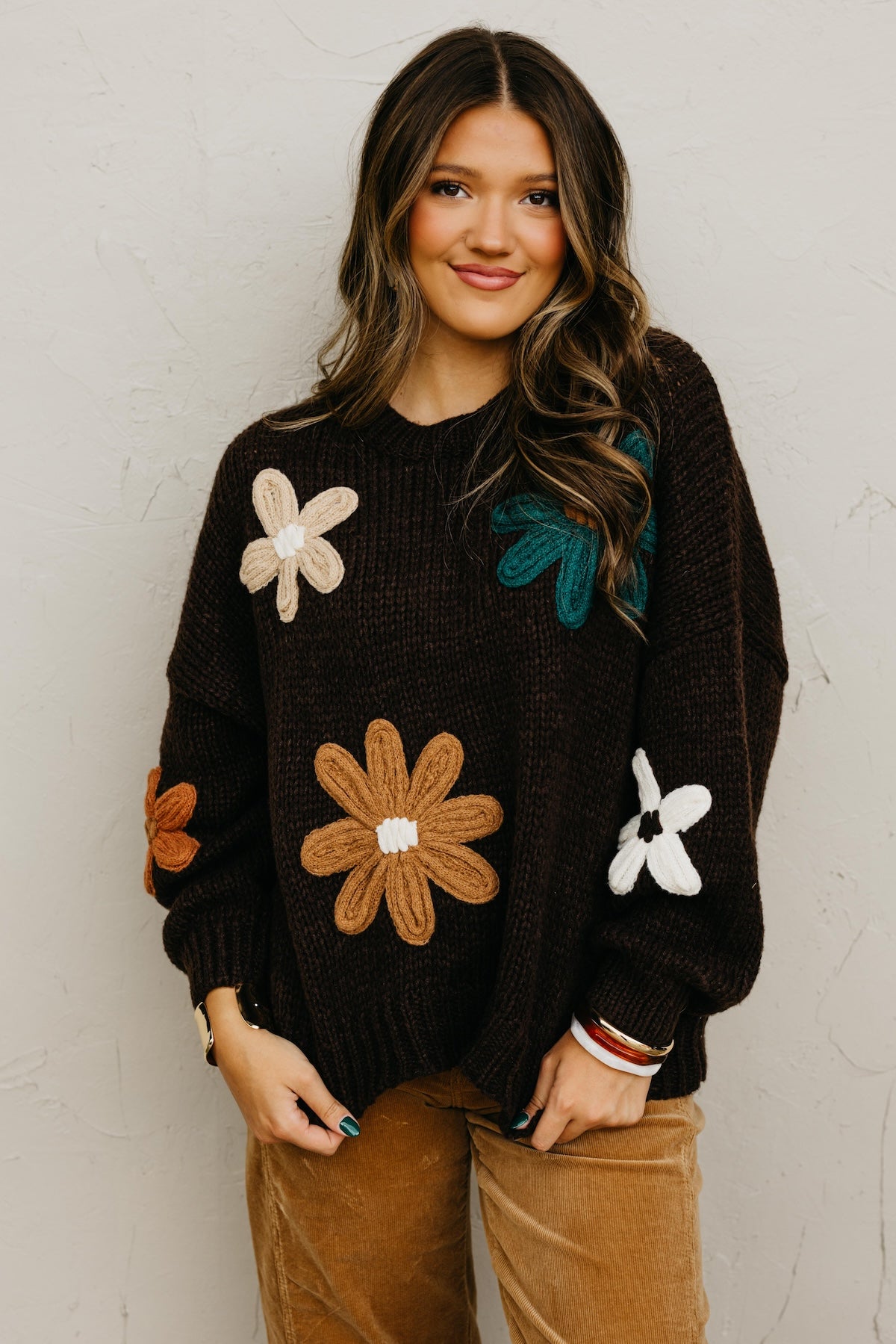 The Kaelyn Floral Sweater