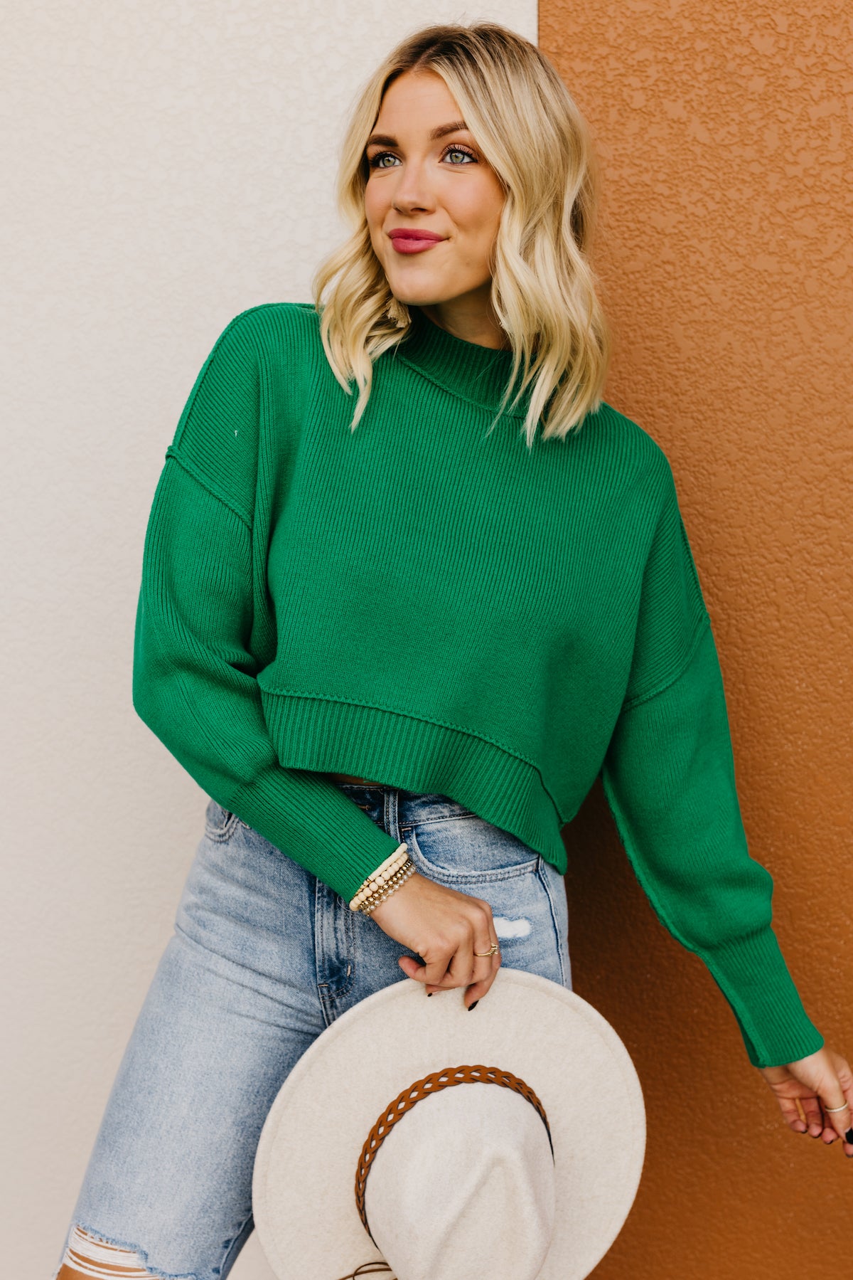 The Amos Oversized Side Slit Sweater  - FINAL SALE