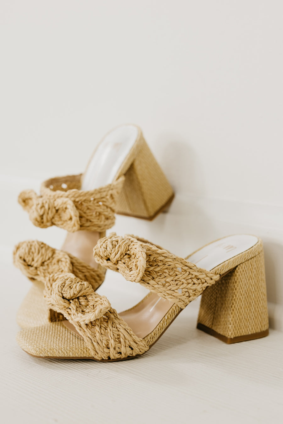 The Paisley Bow Heel Sandal