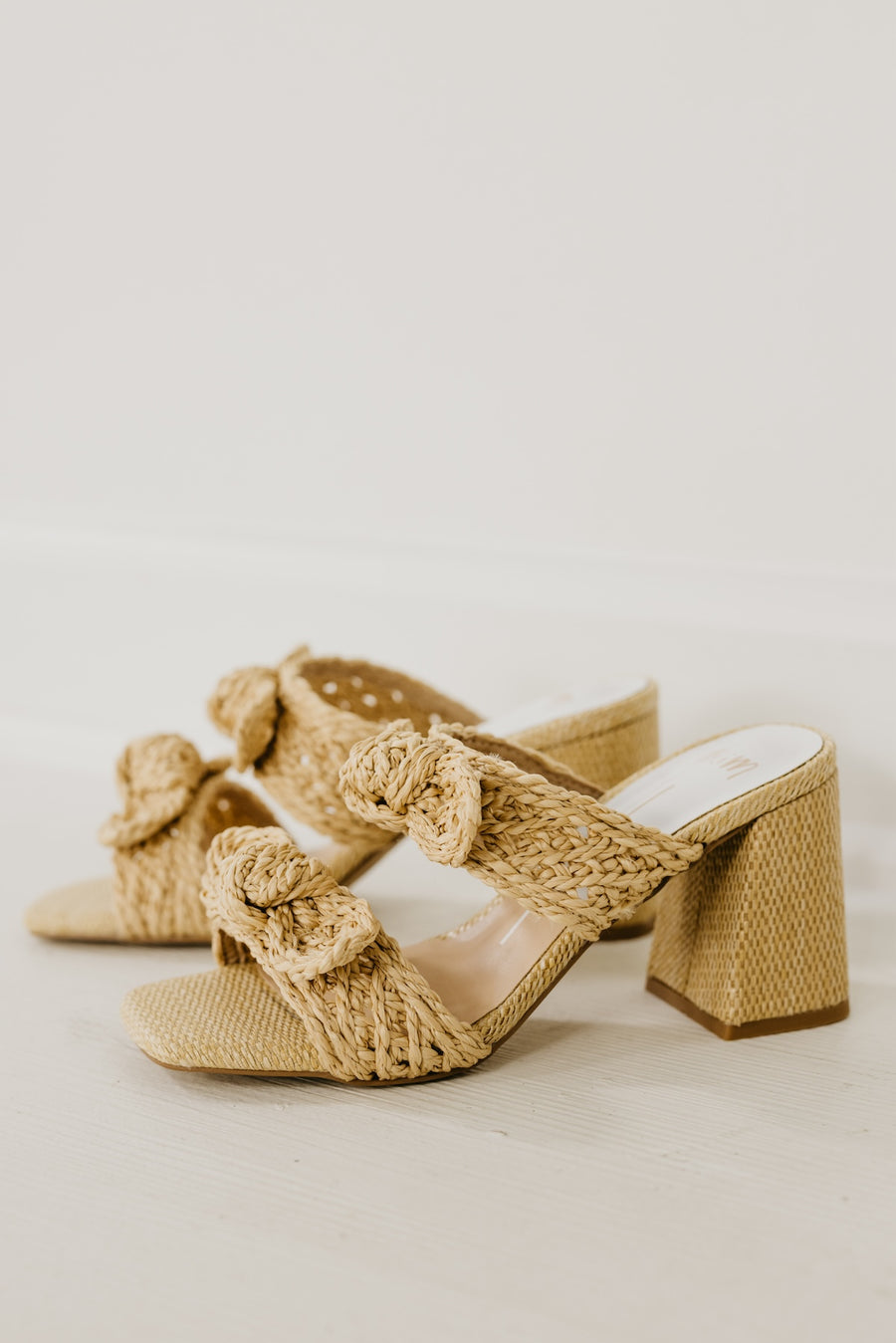 The Paisley Bow Heel Sandal