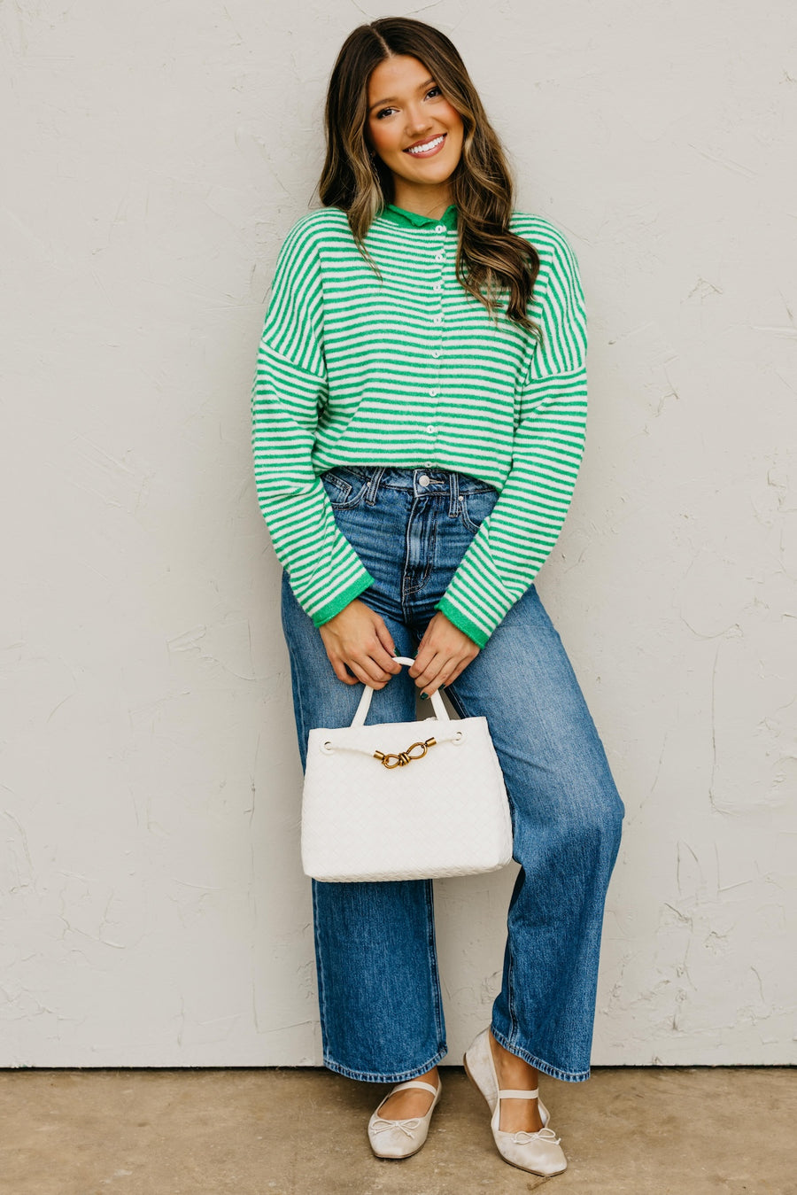 The Sierra Striped Sweater Cardigan