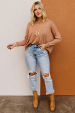 The Coraline Center Seam Sweater