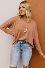 The Coraline Center Seam Sweater