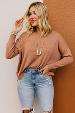 The Coraline Center Seam Sweater