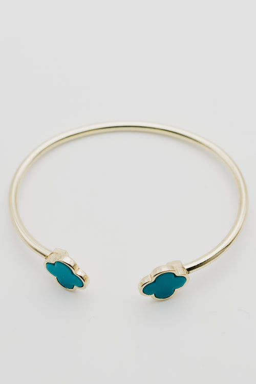 The Jacie Clover Cuff Bracelet