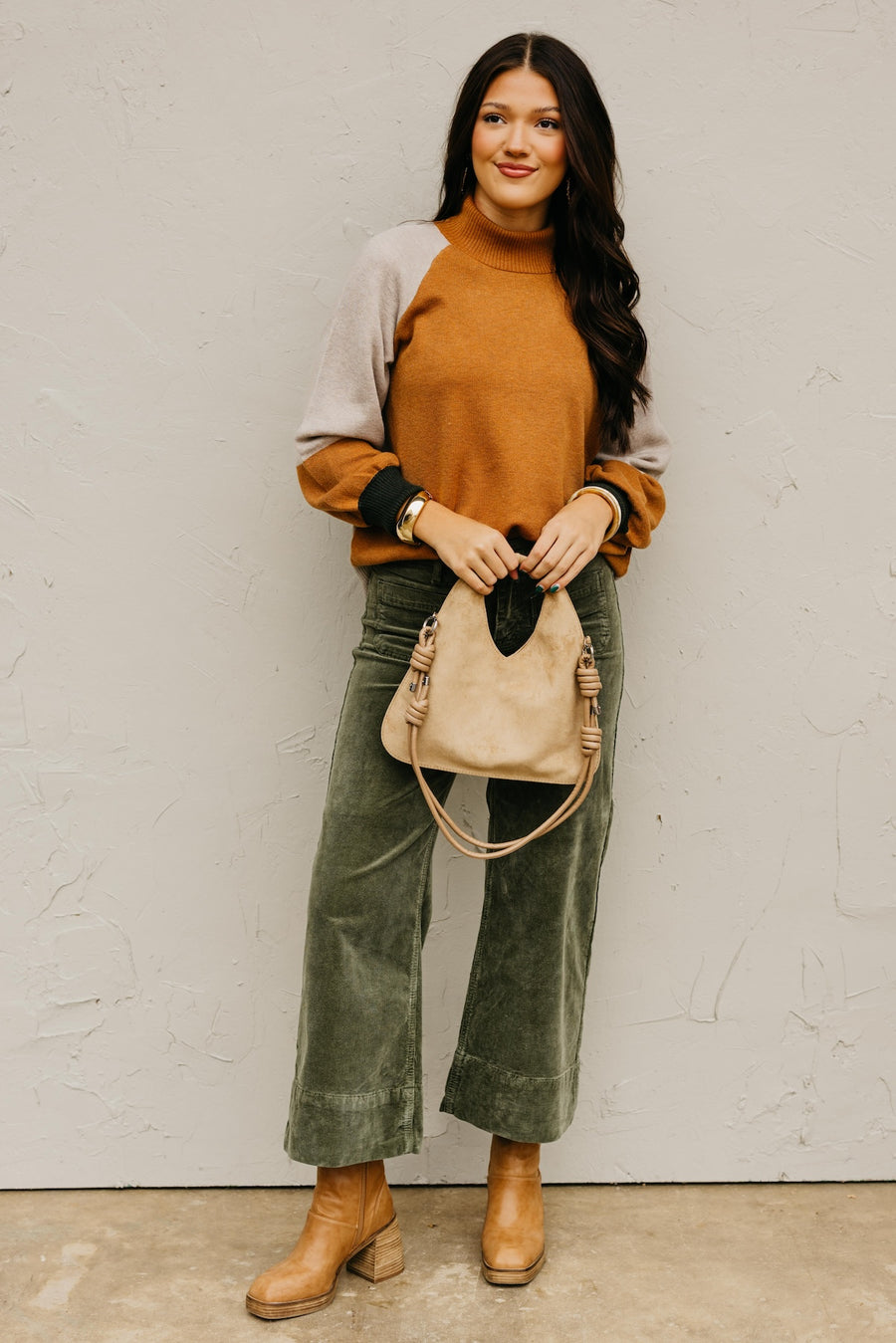 The Bentlee Mock Neck Sweater