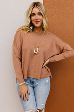 The Coraline Center Seam Sweater