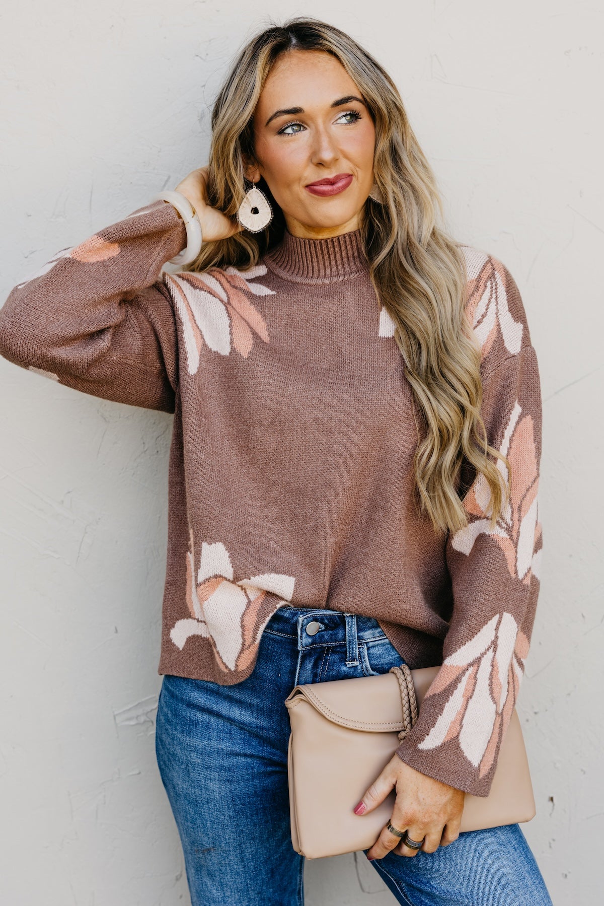 The Taylin Floral Sweater