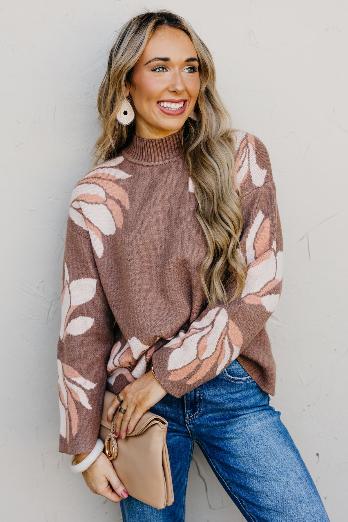 The Taylin Floral Sweater