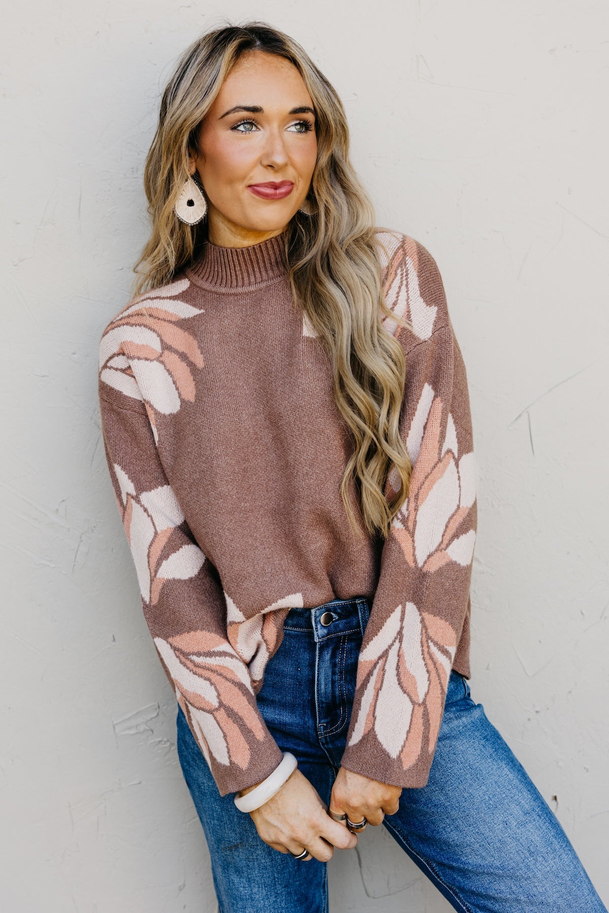 The Taylin Floral Sweater