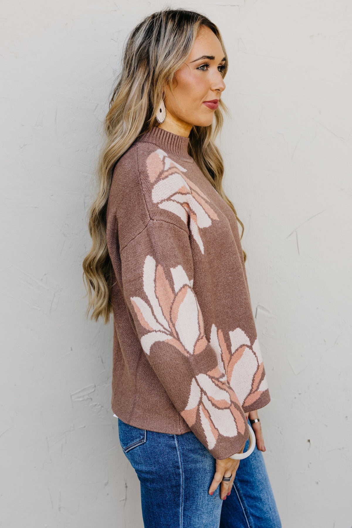 The Taylin Floral Sweater