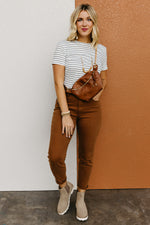 The Sally Striped Staple Tee