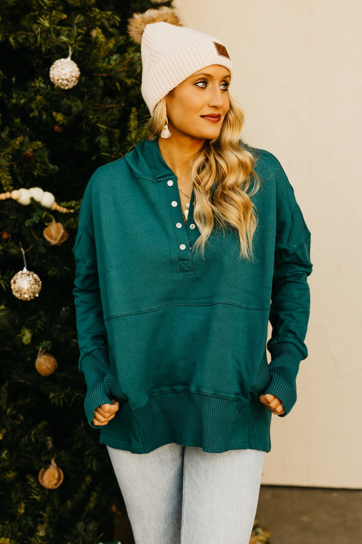 The Stella Hooded Pullover Sweatshirt