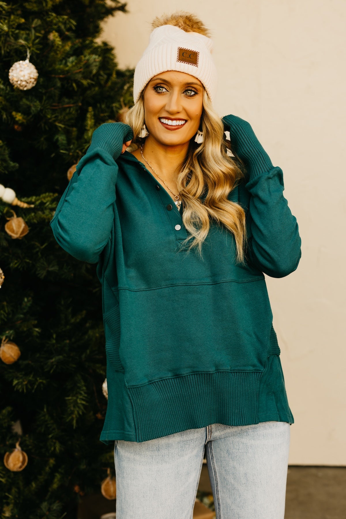 The Stella Hooded Pullover Sweatshirt