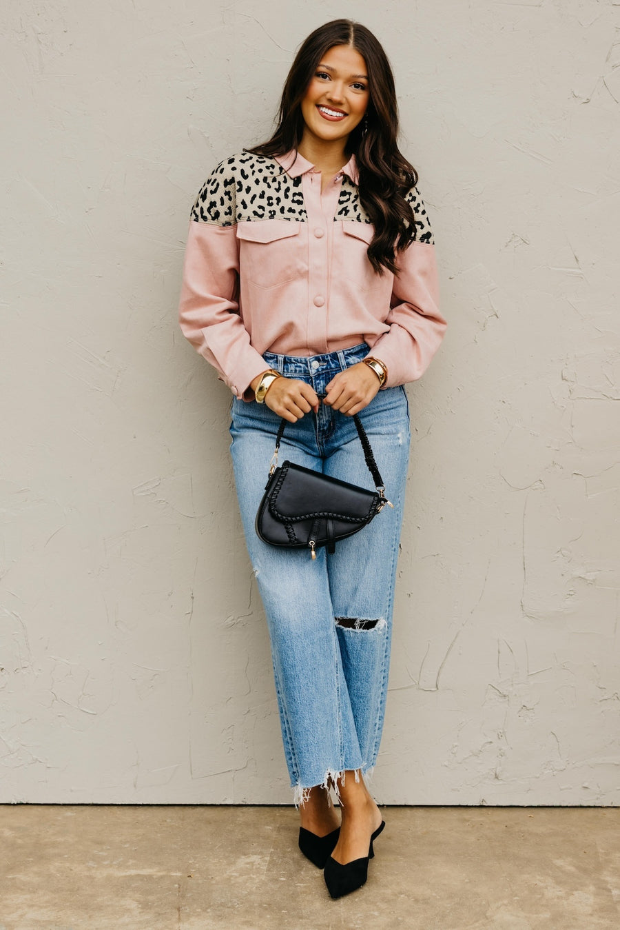 The Ryder Contrast Felt Jacket