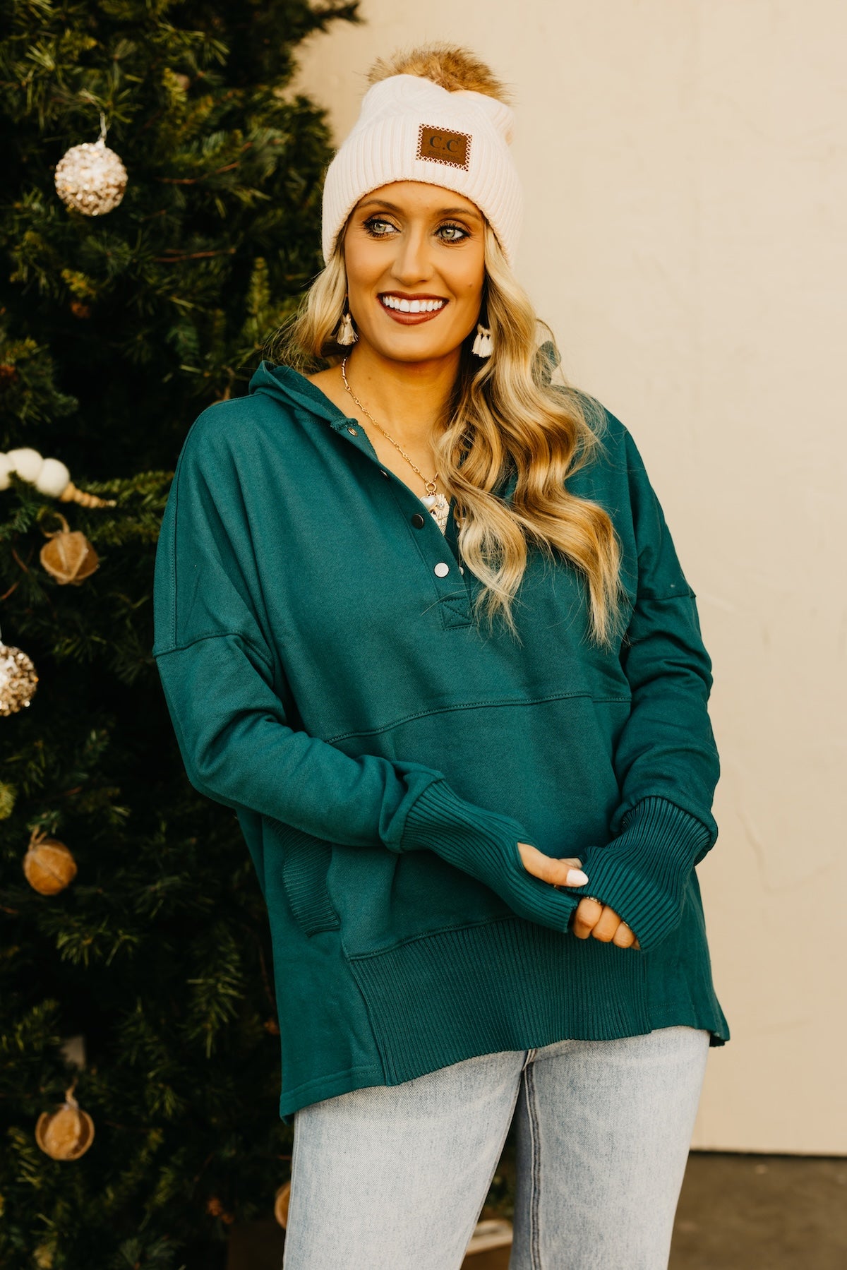 The Stella Hooded Pullover Sweatshirt