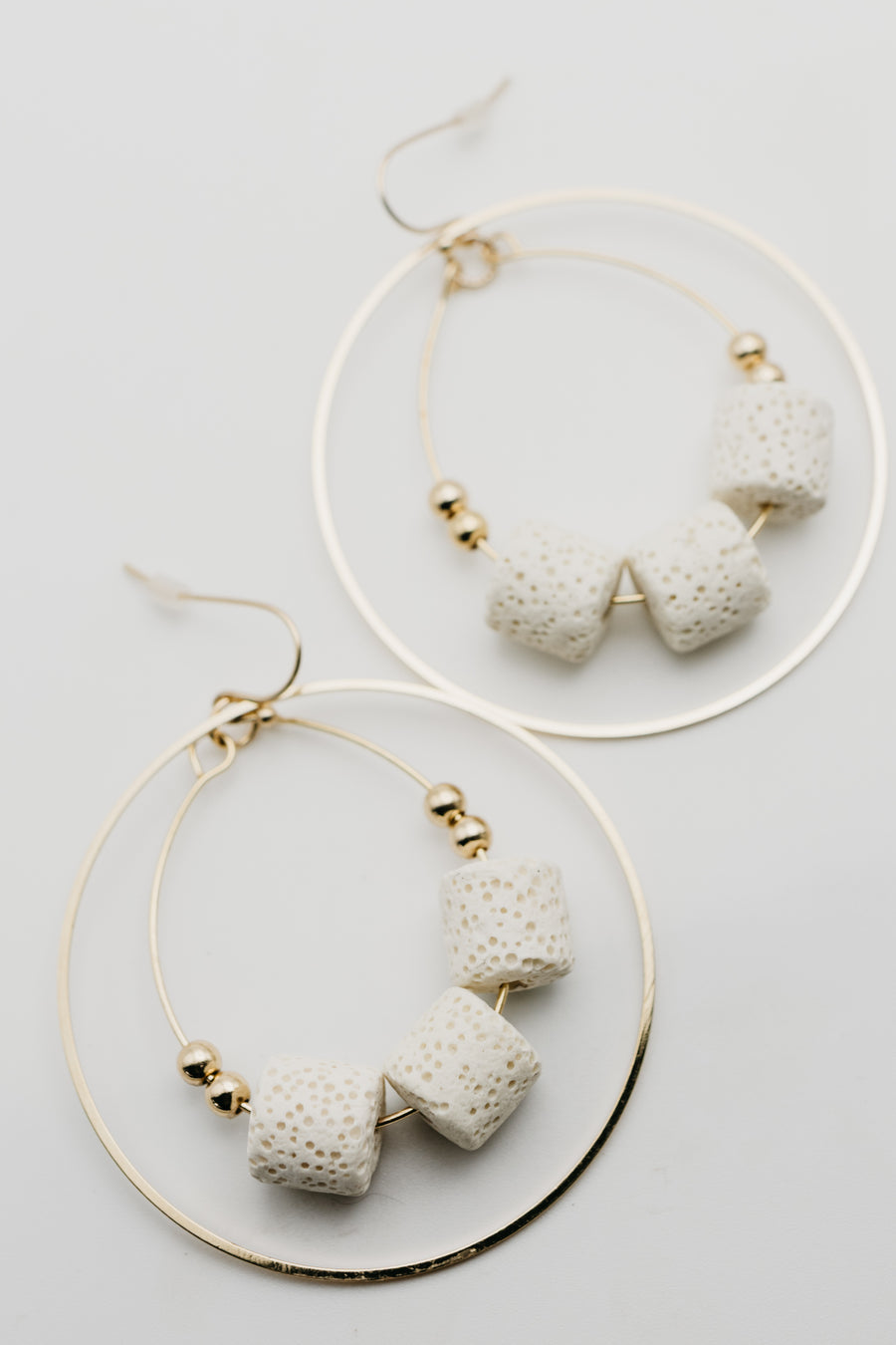 The Chloee Lava Stone Earring