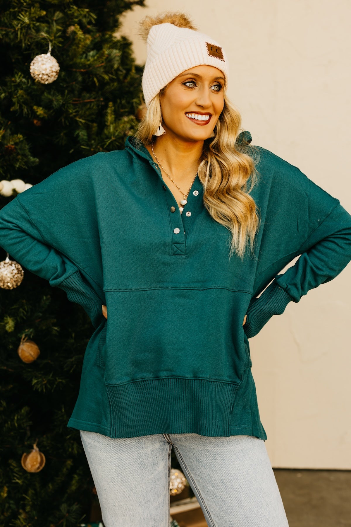 The Stella Hooded Pullover Sweatshirt