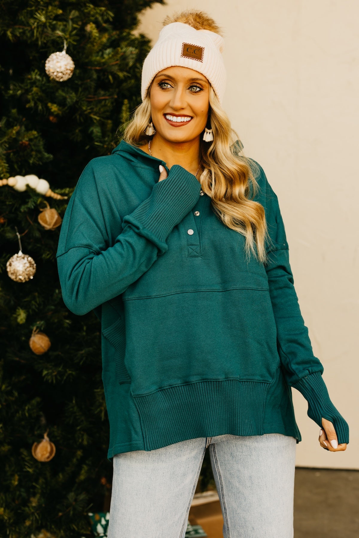 The Stella Hooded Pullover Sweatshirt
