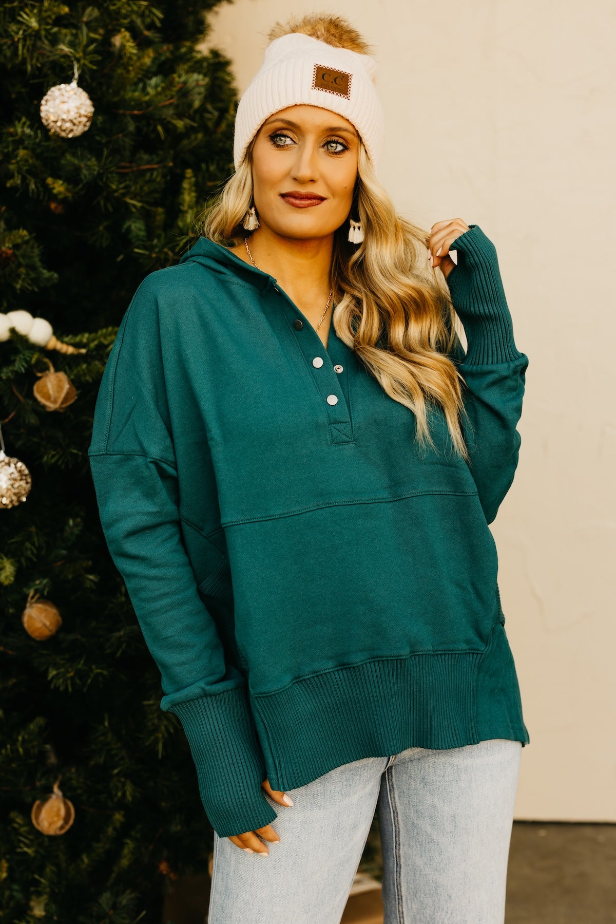 The Stella Hooded Pullover Sweatshirt