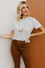 The Sally Striped Staple Tee