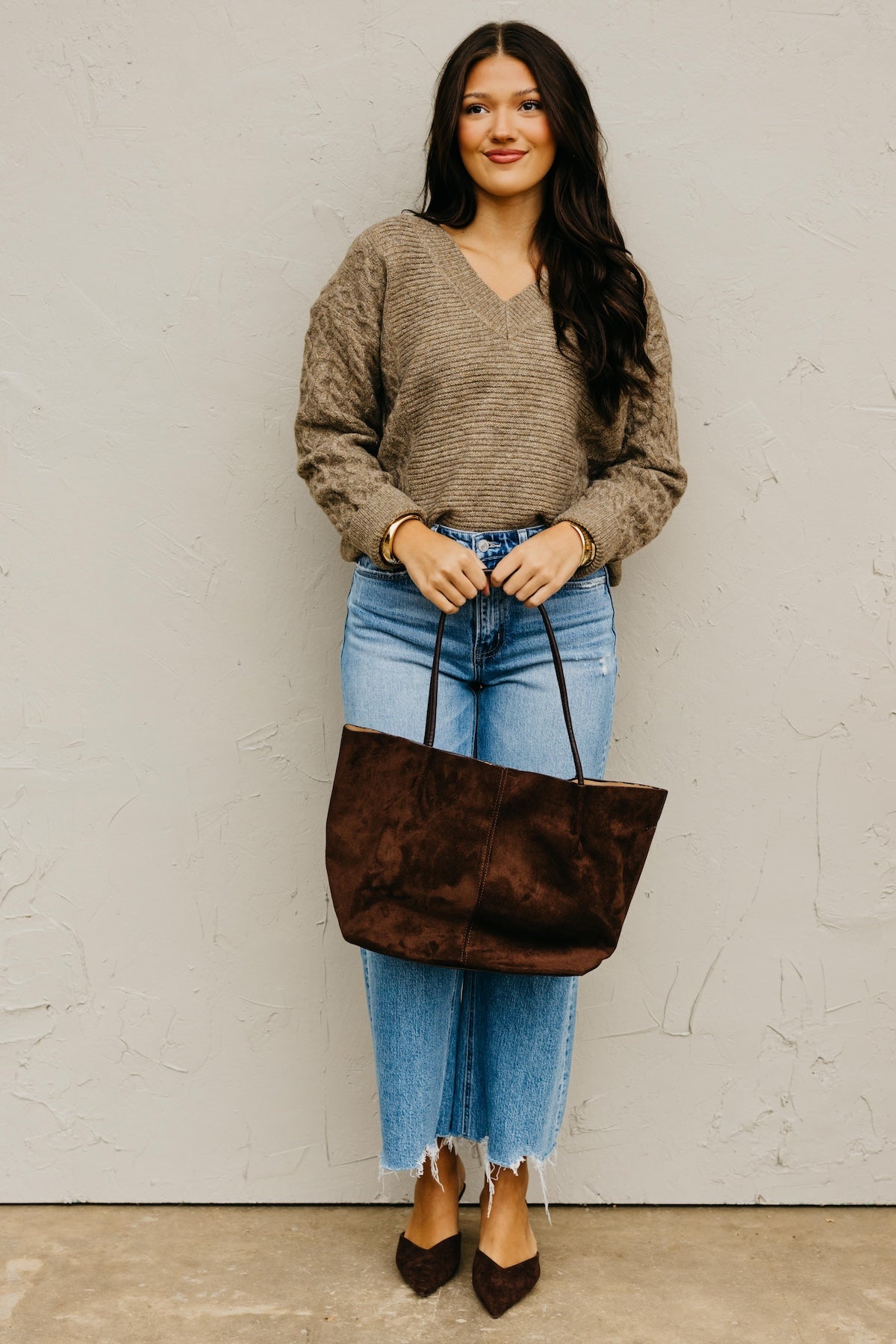 The Jene Cable Knit Sweater